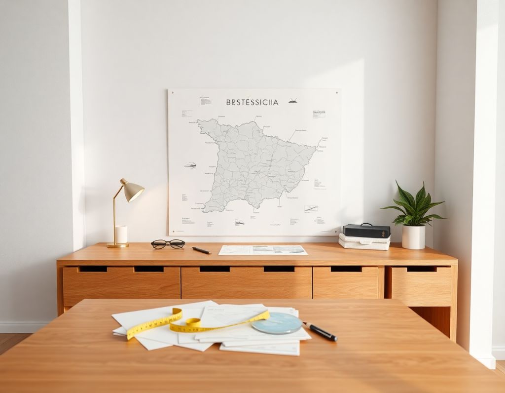 Contesto di lavoro in cartongesso per casa ufficio negozio